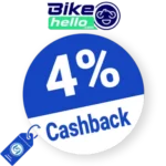 4% Bikehello Rabatt – Cashback