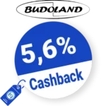 5,6% Budoland Rabatt – Cashback