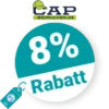 8% Cap-Bedrucken Rabatt – AUF ALLES