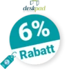 6% deskpad Rabatt – Newsletter