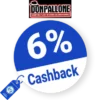 6% Don Pallone Rabatt – Cashback