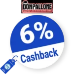 6% Don Pallone Rabatt – Cashback