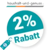 2% Haushalt-und-Genuss Rabatt – AUF ALLES