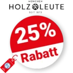 25% Holz-Leute Rabatt – Auf Besteck