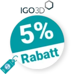 5% iGo3D Rabatt – Newsletter