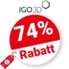 74% iGo3D Rabatt – Sale