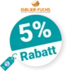 5% isolier-fuchs Rabatt – Newsletter