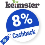 8% Keimster Rabatt – Cashback