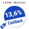 13,6% leonmiguel Rabatt – Cashback