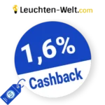 1,6% Leuchten-Welt.com Rabatt – Cashback