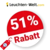 51% Leuchten-Welt.com Rabatt – Sale