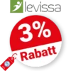 3% levissa Rabatt – Mengenrabatt