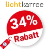 34% Lichtkarree Rabatt – Sale