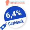 6,4% Masken-bedrucken Rabatt – Cashback