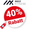 40% Max Fitness Rabatt – Sale