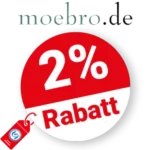 2% moebro Rabatt – Bei Vorkasse