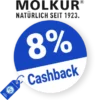 8% Molkur Rabatt – Cashback