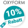 10% OXYFORM Rabatt – Newsletter