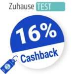 16% Zuhause TEST Rabatt – Cashback