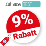 9% Zuhause TEST Rabatt – Angebote