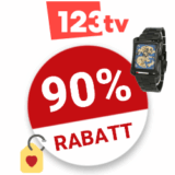 90% 1-2-3.TV Gutschein auf Uhren