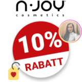 10% N-Joy Cosmetics Gutschein Influencer