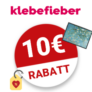 10€ Klebefieber Gutschein