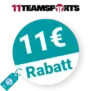 11€ 11Teamsports Rabatt – Newsletter