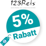 5% 123Reis Rabatt – Newsletter