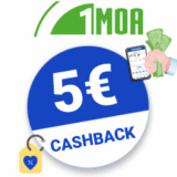 5€ 1MOA Cashback