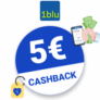 5€ 1blu Cashback