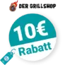 10€ 360° BBQ Rabatt – Newsletter