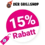 15% 360° BBQ Gutschein – auf die Marke Weber