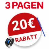 20€ 3PAGEN Gutschein