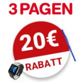 20€ 3PAGEN Gutschein