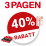 40% 3PAGEN Gutschein