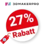 27% 3DMakerpro Rabatt – Sale