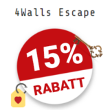 15% 4Walls Escape Gutschein