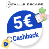 5€ 4Walls Escape Cashback