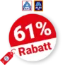 61% ALDI Rabatt – Auf kommende Aktionen