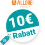 10€ ALLDREI Rabatt – Newsletter