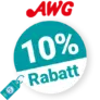 10% AWG Rabatt – Newsletter