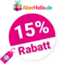 15% AberHallo Gutschein – AUF ALLES