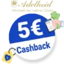 5€ Adelheid Cashback