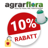 10% Agrarflora Gutschein