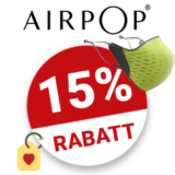 15% AirPop Gutschein