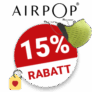 15% AirPop Gutschein