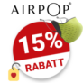 15% AirPop Gutschein