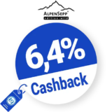 6,4% Alpenwild Cashback – AUF ALLES