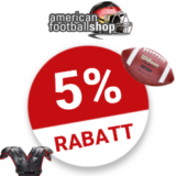 5% American Footballshop Gutschein